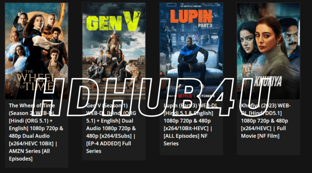 Step into World of HD Entertainment with Hdhub4u